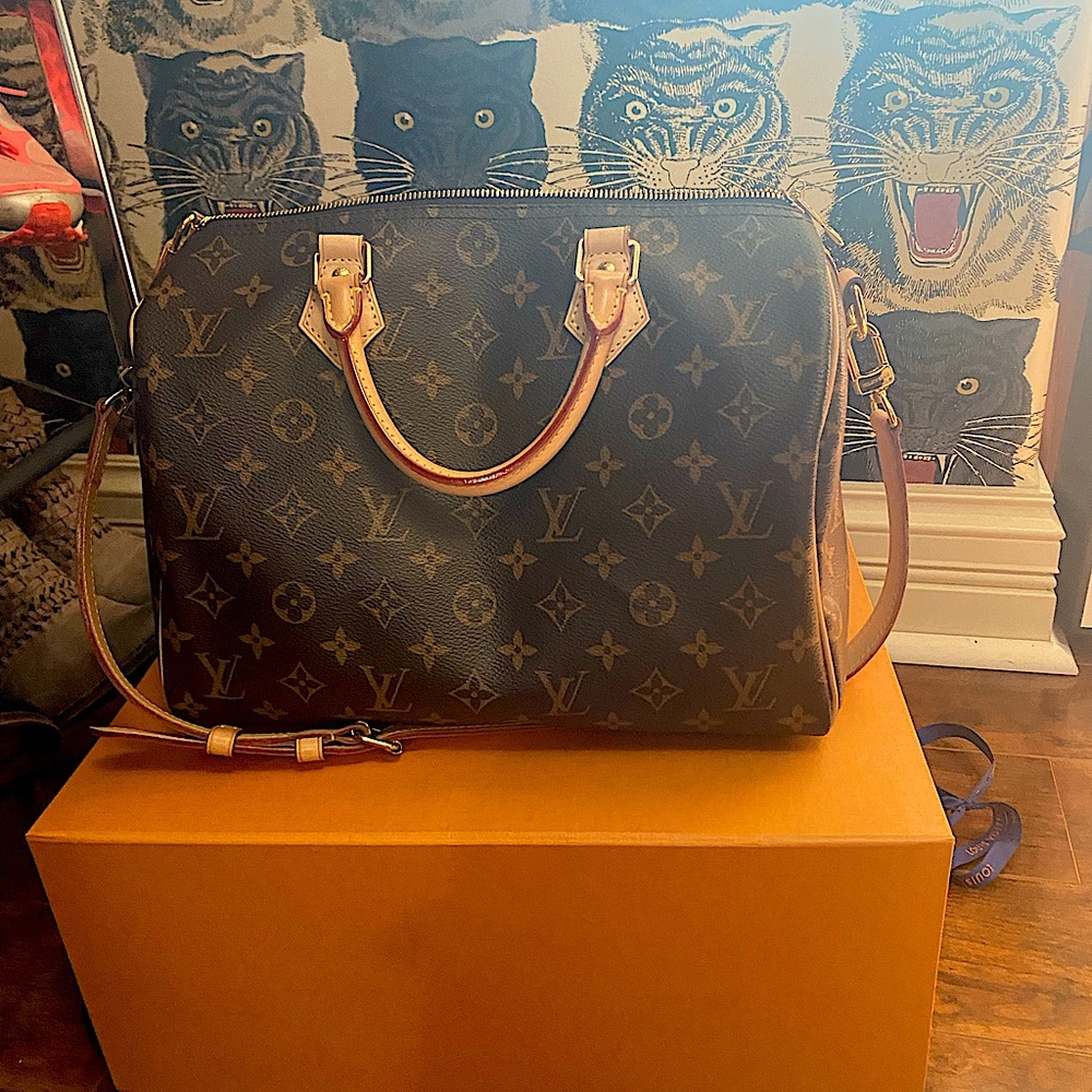 Louis Vuitton Speedy 30 Bandouliere Monogram